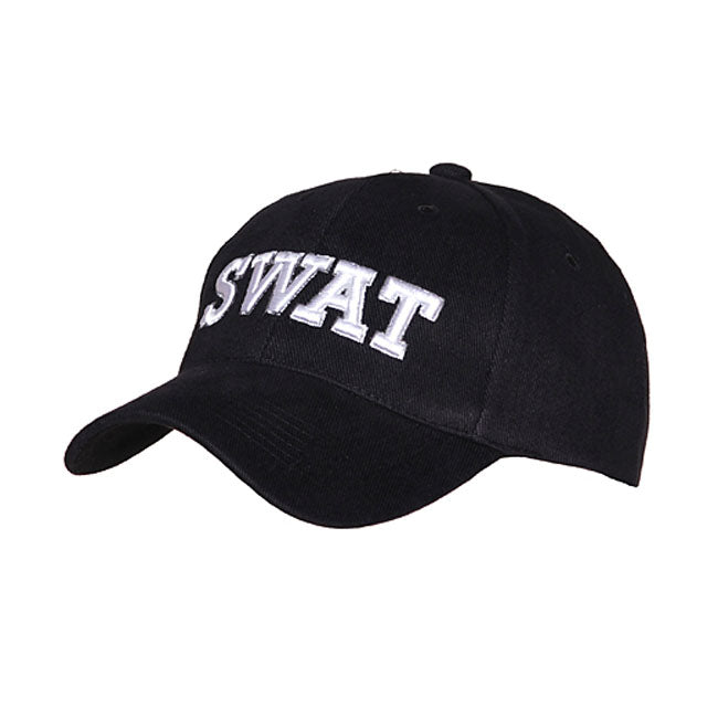 Motorcycle Storehouse Baseball Cap SWAT Black