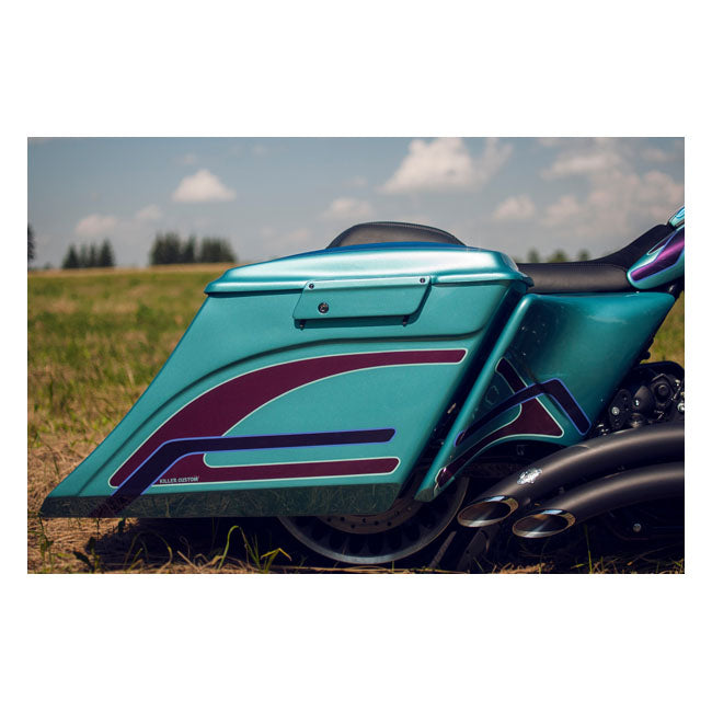 Stretch Down Extended Saddlebags - 7 Inch