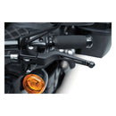 Dillinger Levers Satin Black For 96-14 Softails