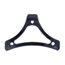 Sissy Bar Kit Chrome - 9.5 Inch 1 Piece Upright