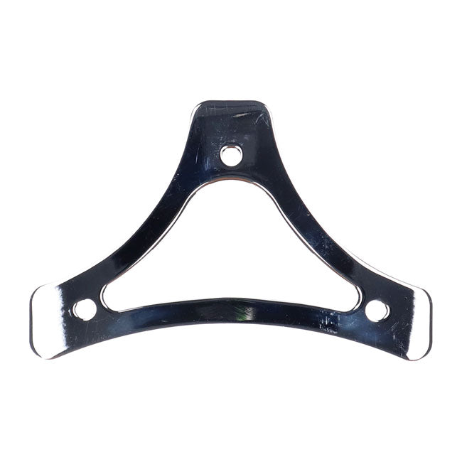 Sissy Bar Kit Chrome - 12.50 Inch 1 Piece Upright