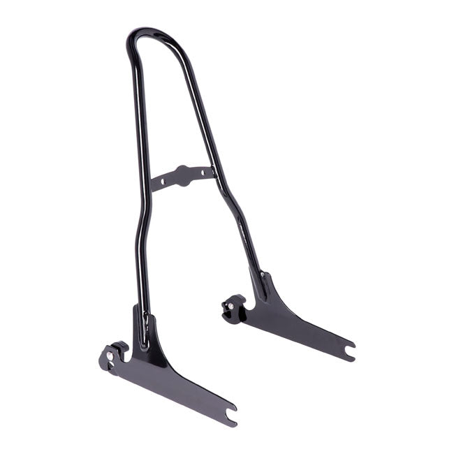 Sissy Bar Kit Black - 21 Inch 1 Piece Upright For 10-17 FXDWG, FXDF