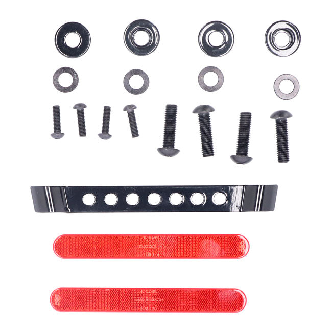 Sissy Bar Kit Black - 21 Inch Upright