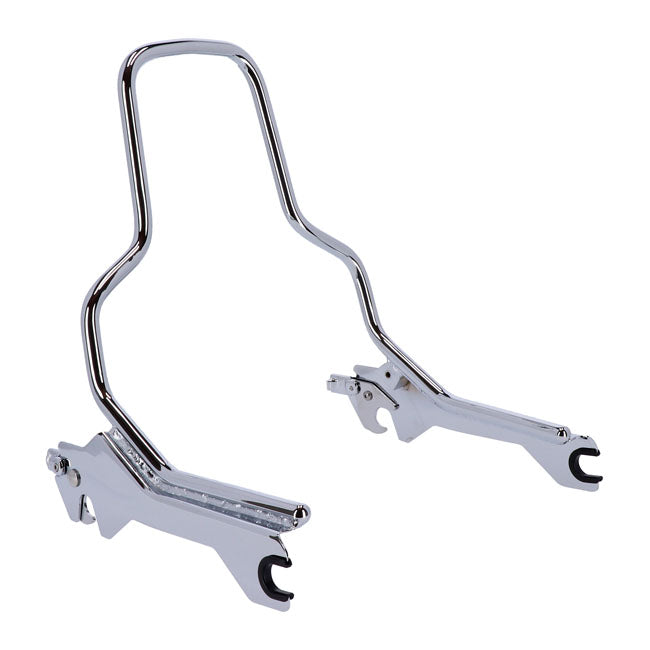 Sissy Bar Kit Chrome - 14.5 Inch Upright