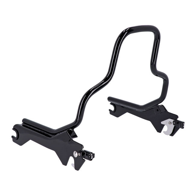 Sissy Bar Kit Gloss Black - 8.5 Inch Upright