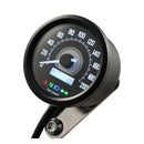 Velona 60 MM Speedometer Black 200Kmh