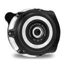 Vintage Air Cleaner Kit Black Contrast Cut For 18-22 Softail