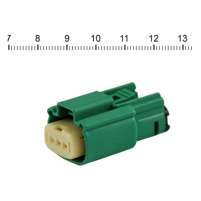 Molex Mx-150 Connector Green Plug 3-Pin