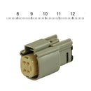 Molex Mx-150 Connector Gray Plug 4-Pin