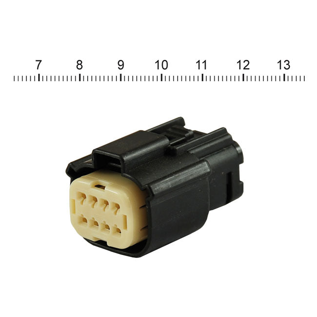 Molex Mx-150 Connector Black Plug 8-Pin