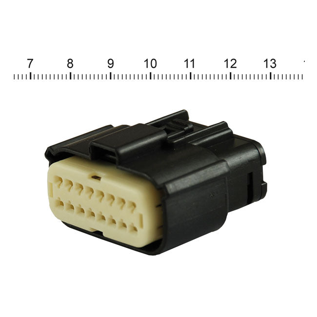 Molex Mx-150 Connector Black Plug 16-Pin