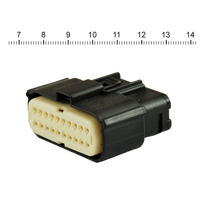 Molex Mx-150 Connector Black Plug 20-Pin