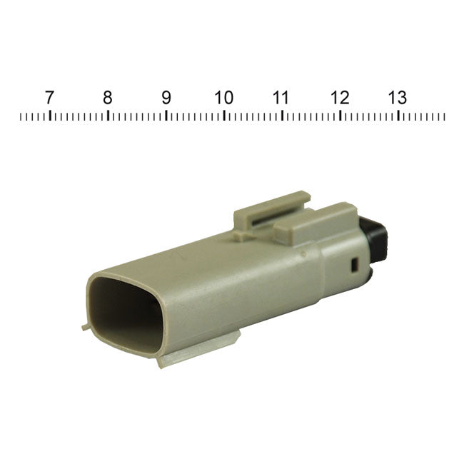 Molex Mx-150 Connector Gray Receptacle 3-Pin