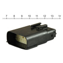 Molex Mx-150 Connector Black Receptacle 16-Pin