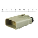 Molex Mx-150 Connector Gray Receptacle 16-Pin