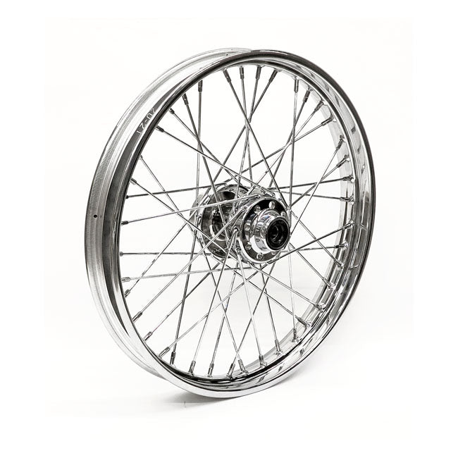 Front Wheel 40 Spokes Chrome - 2.15 X 21 For 84-99 FXST/C