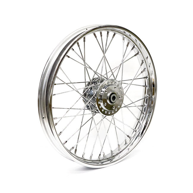 Front Wheel 40 Spokes Chrome - 2.15 X 21 For 84-94 FXR