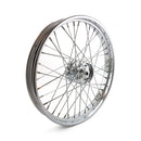 Front Wheel 40 Spokes Chrome - 2.15 X 21 For 36-66 FL
