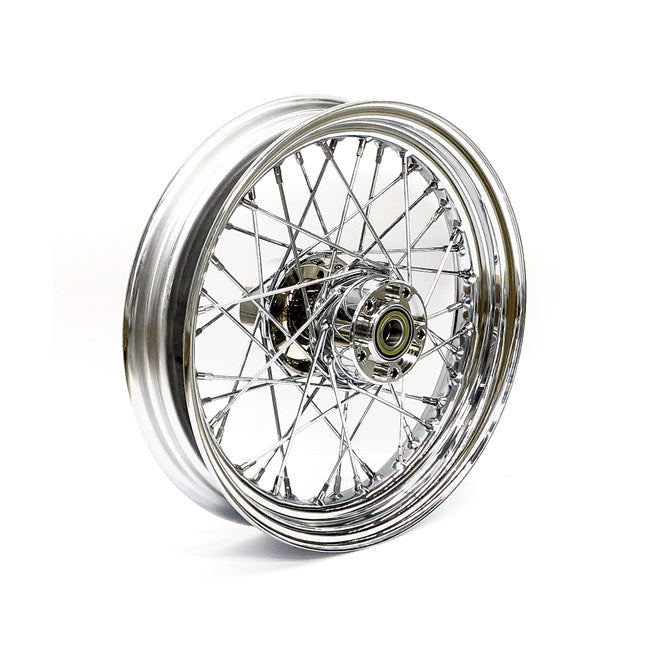 Rear Wheel 40 Spokes Chrome - 3.00 X 16 For 12-17 Softail ABS