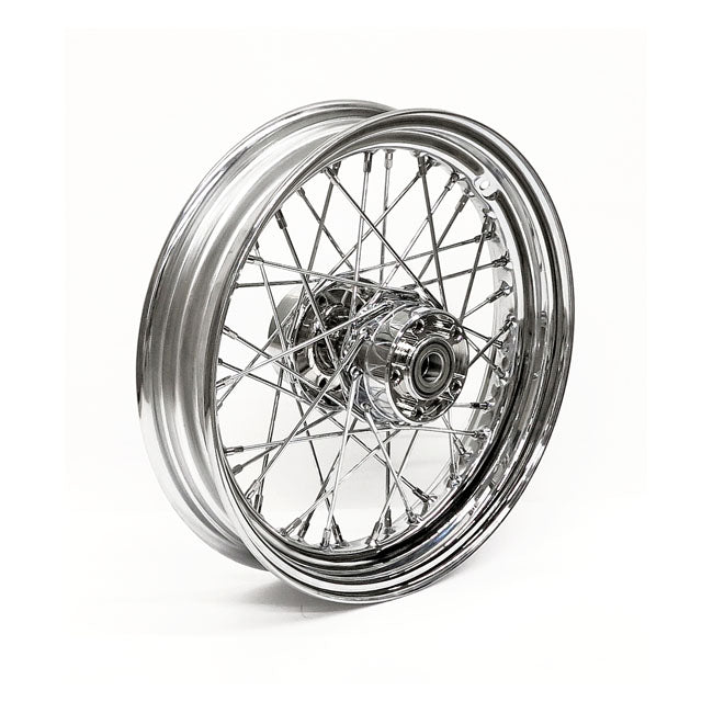 Rear Wheel 40 Spokes Chrome - 3.00 X 16 For 14-20 XL ABS