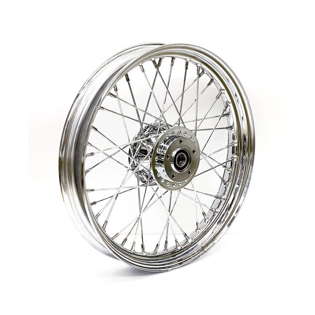 Front Wheel 40 Spokes Chrome - 2.50 X 19 For 08-10 XL ABS