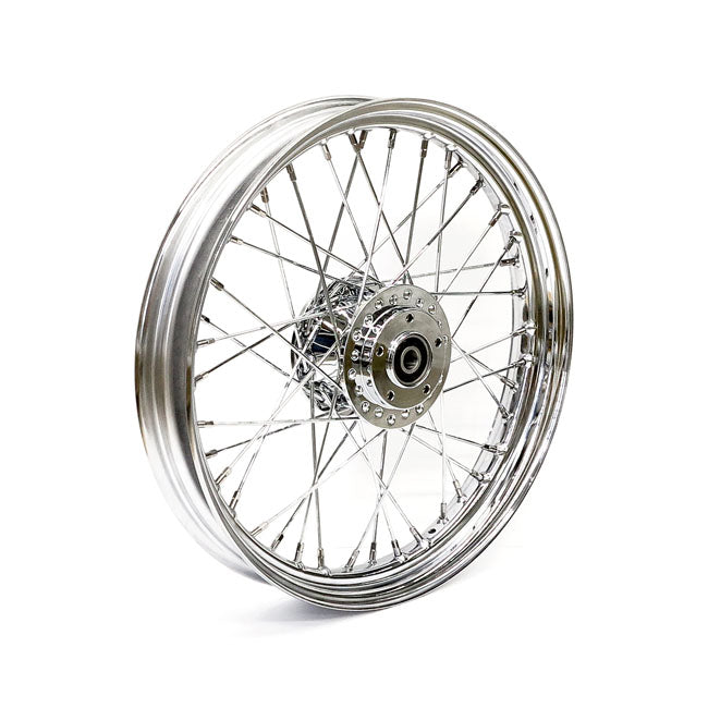 Front Wheel 40 Spokes Chrome - 2.50 X 19 For 06-07 XL