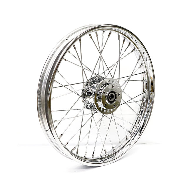 Front Wheel 40 Spokes Chrome - 2.15 X 21 For 04-05 FXD/B/C/L