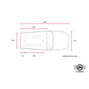 Universal T Classic Seat Black
