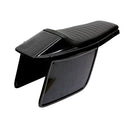 Flat Racer SCR 4.1 Seat With Side Number Plates Black