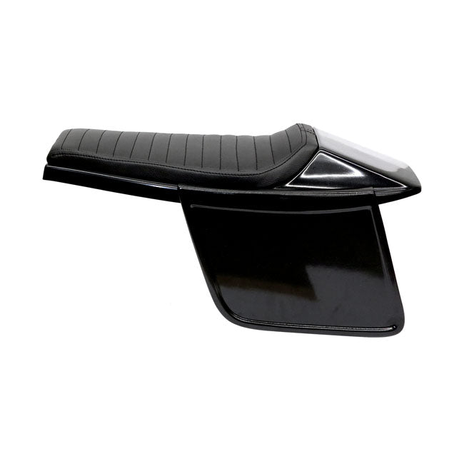 Flat Racer SCR 4.1 Seat With Side Number Plates Black