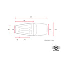 Bolntor SCR 5 Flat Track Seat Black