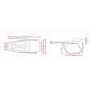 Bolntor SCR 5.1 Flat Track Seat Dark Brown