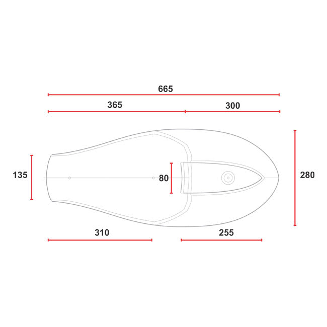 Neo Classic Cafe Racer Leather Seat Black