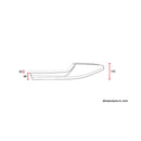 Neo Classic Cafe Racer Seat Dark Brown