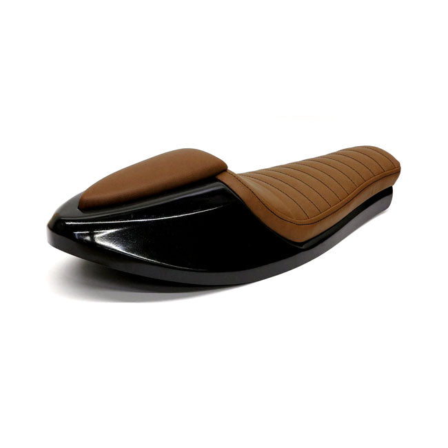 Neo Classic Cafe Racer Leather Seat Dark Brown