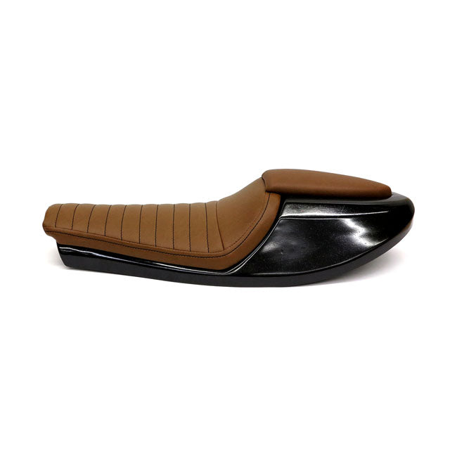 Neo Classic Cafe Racer Leather Seat Dark Brown