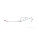 Late Classic Cafe Racer Seat Dark Brown