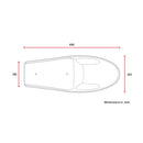 Future Classic Cafe Racer Seat Dark Brown