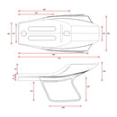 Flat Racer SCR 14.1 Seat Black