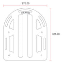 Fat Scramsadle Scrambler Seat With Rack Brown