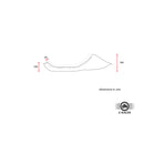 Sportster Cafe Racer Seat Black For 01-03 Sportster NU 04-21 Sportster