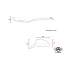 Honda CX500 Flat & Cowl Seat Black