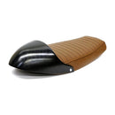 SR400 / 500 Flat & Cowl Seat Dark Brown For Yamaha SR400/500 Pre FI Models