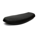 SR400 / 500 Flat Cafe Racer / Scrambler Seat Black For Yamaha SR400/500 Pre FI Models