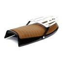 BMW R100 Scrambler Seat 02 Dark Brown With Luggage Rack For BMW R45/75/80/100 Twin Shock
