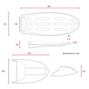 BMW R100 Cafe Racer Seat 03 Black For BMW R45/75/80/100 Twin Shock