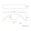 Universal 17 / 18 Inch Front Fender No - 1