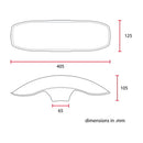 Universal 17 / 18 Inch Front Fender No - 2S