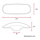 Universal 17 / 18 Inch Front Fender No - 4L