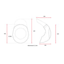 Universal Cafe Racer Mask No - 1